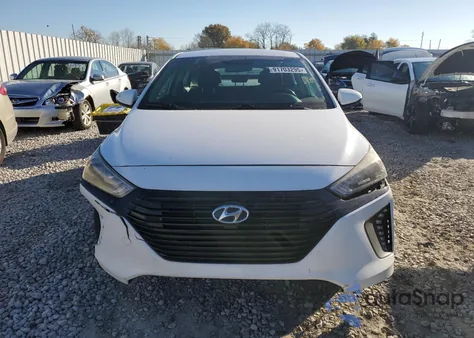 2017 Hyundai Ioniq Sel from USA, damaged, VIN KMHC75LC3HU036504